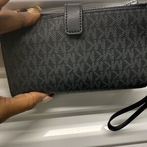 Michael Kors Black Leather Wallet